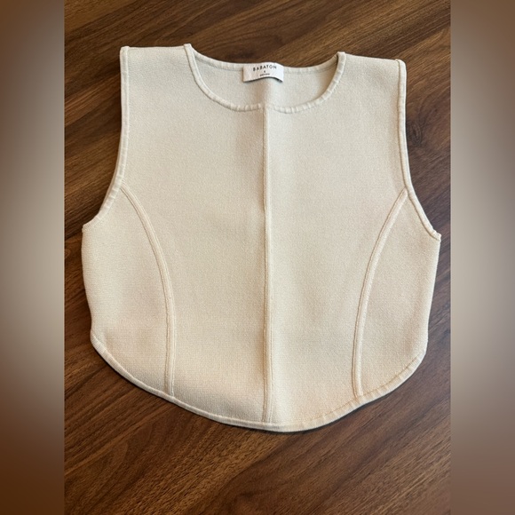 Babaton Beige Knit Top - Picture 2 of 5